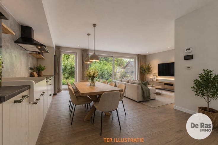ERPE-MERE - Recente woning op uitstekende locatie