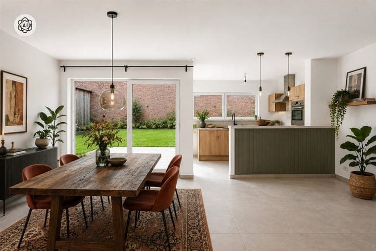 Move-in-ready 3-bedroom townhouse with a garage and a sunny