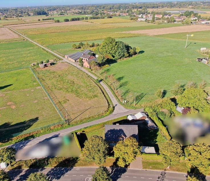 Ruime landelijk gelegen open bebouwing te Buggenhout