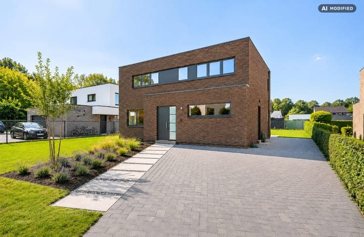 Energy-efficient new build on 1,034 m².