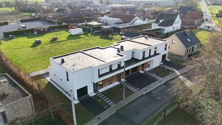 2 Halfopen ruime nieuwbouwwoningen te Kortemark, prachtig...