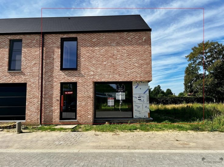 Energiezuinige geschakelde nieuwbouwwoning