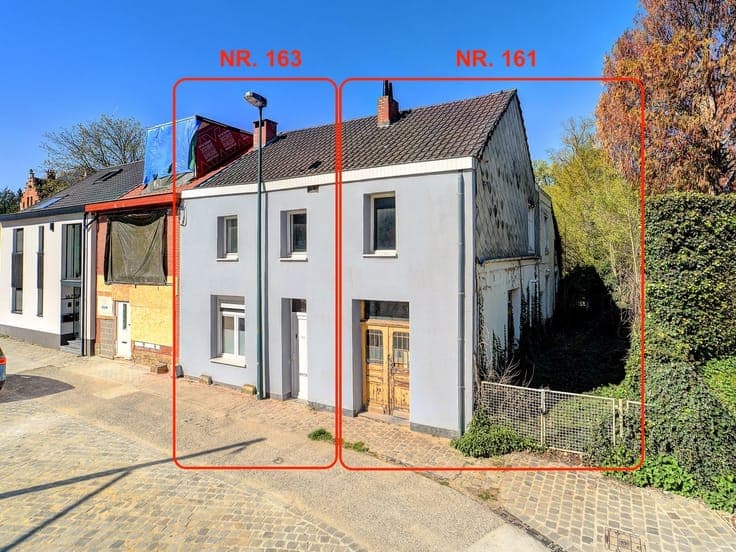 2 separate houses with garden & parking for sale in Tervuren