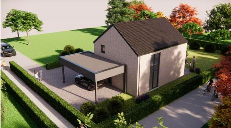 Maison neuve 3 chambres – Clé sur porte à Fléron