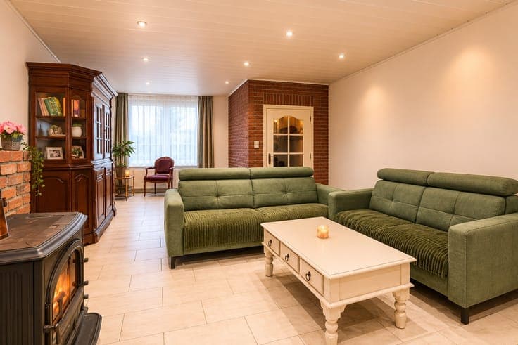 Ruime gezinswoning met 4 slaapkamers, keuken, badkamer en...