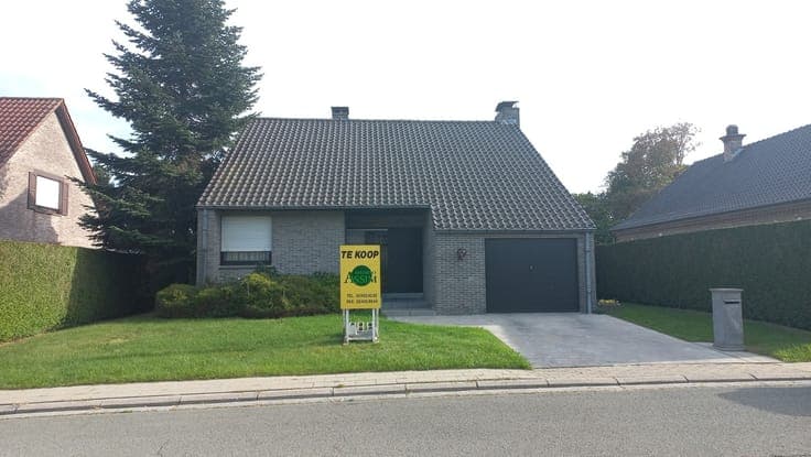 Rustig gelegen woning te Asse
