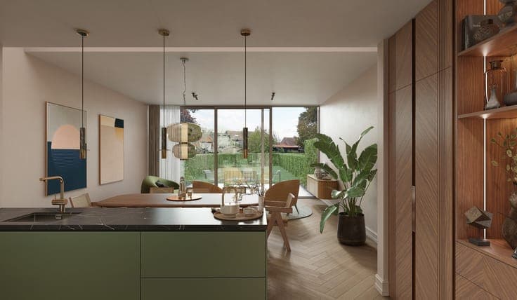 Nieuwbouw Art-Deco aan 6%