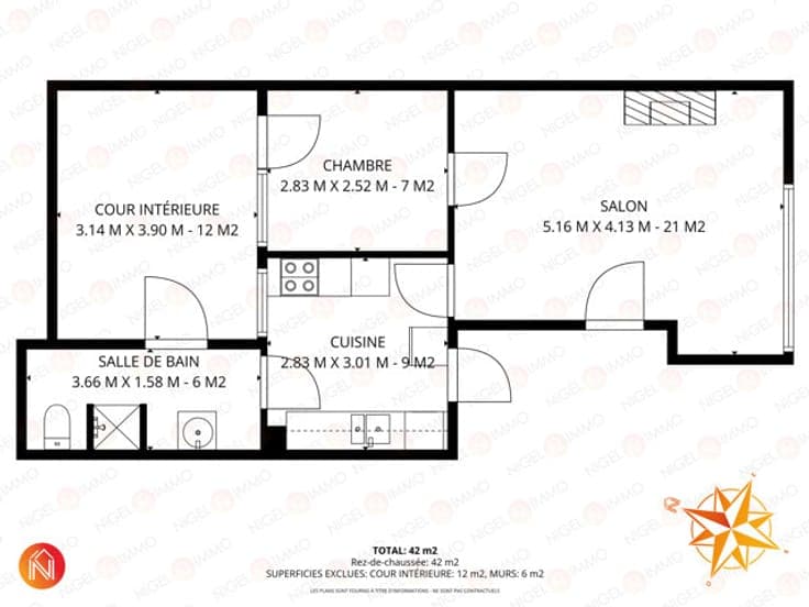 Maison, Bressoux, 161 m², cour, élec conf, panneaux photo