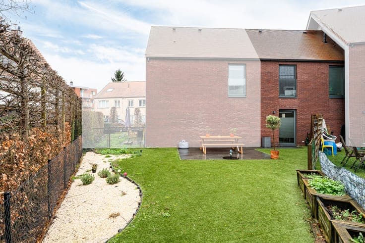 Woning met 3 slaapkamer en tuin