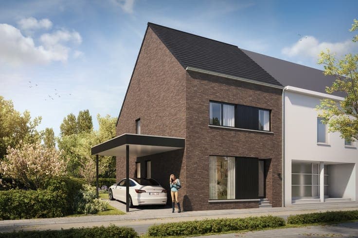 Energy-efficient new-build homes in Merchtem