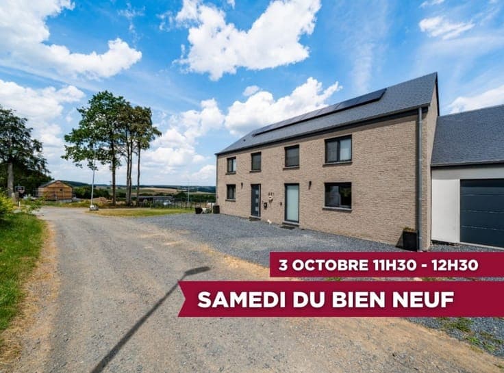 New-build 5-bedroom house with dual living spaces in Wardin