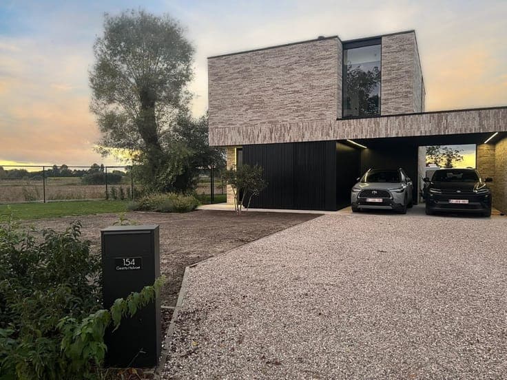 Energieneutrale nieuwbouw (2024) op 876 m² te Oudegem
