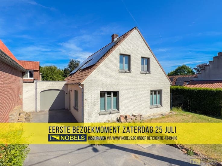 Te koop, Energiezuinige en instapklare halfopen bebouwing...