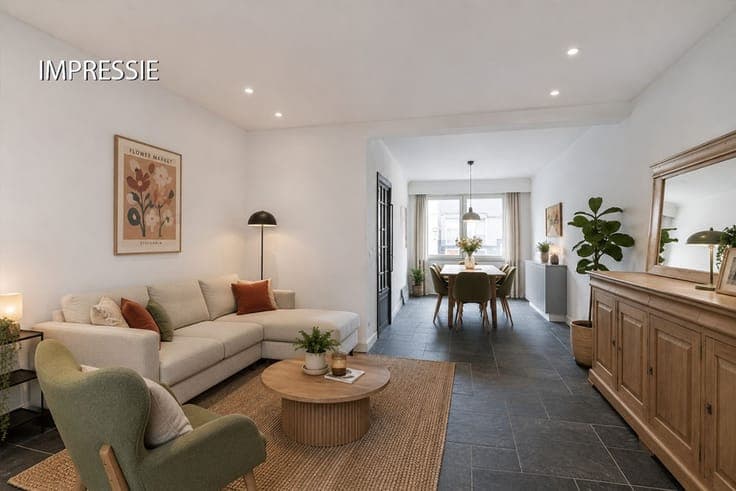 Gerenoveerde woning (152 m²) met 3 slaapkamers en tuin (50 m
