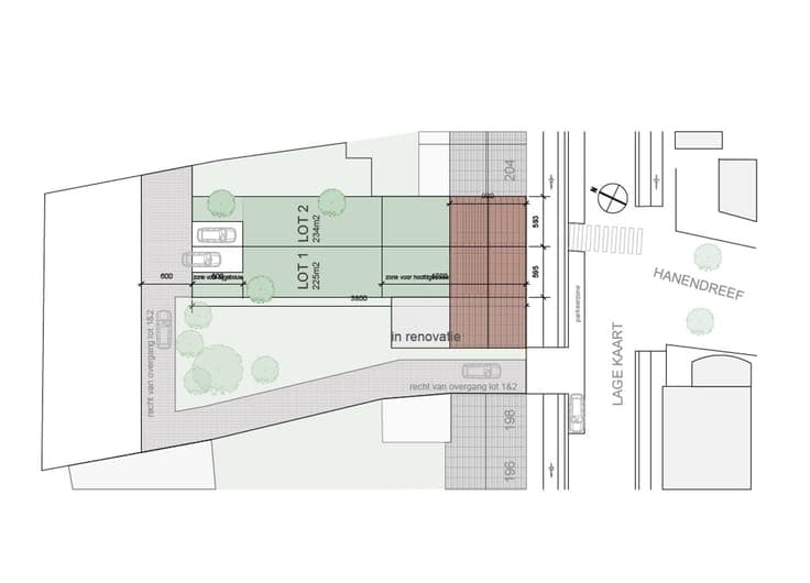 2 BEN houses with green garden and carports in Brasschaat