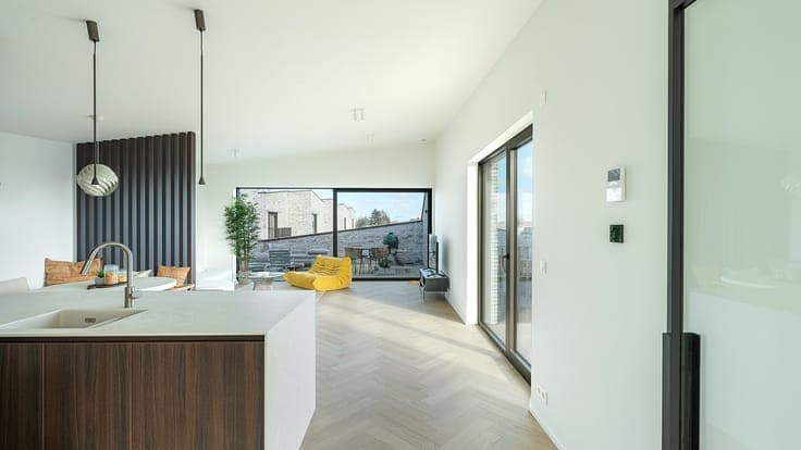 Uitzonderlijk appartement (±200 m²) met terrassen, lift e...