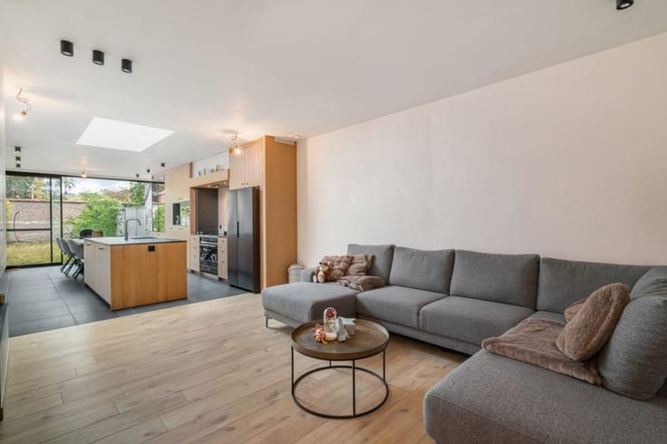 Energy-efficient home with garden and garage for sale in Eeklo
