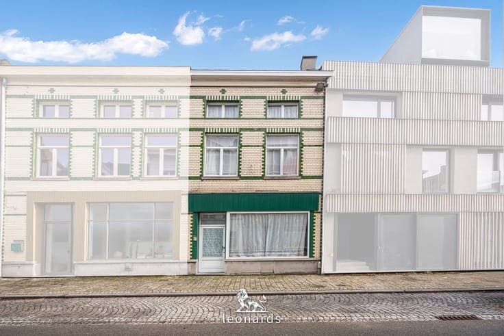 Townhouse with potential in a central location in Oudenaarde