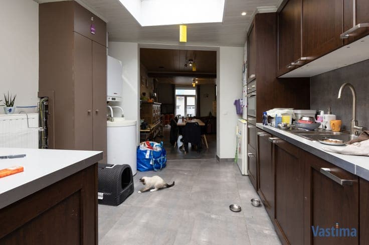 Stadwoning met tuin en 3 slaapkamers