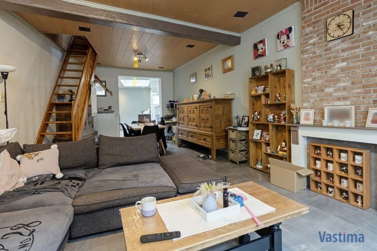 Stadwoning met tuin en 3 slaapkamers