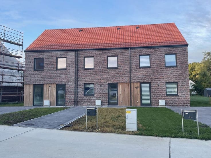 Maison neuve, 3chambres, terrasse, jardin - prix hors frais