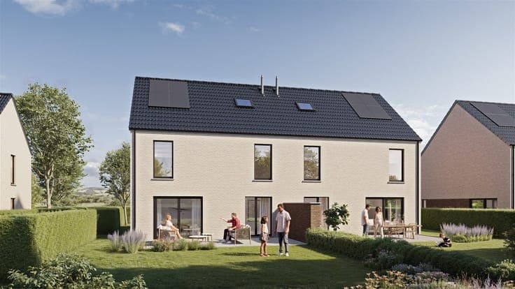 Superbes maisons clefs sur porte à Chièvres