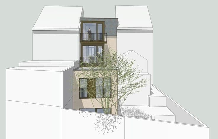 VERGUND RENOVATIEPROJECT MET 3 WOONEENHEDEN bij Zoo