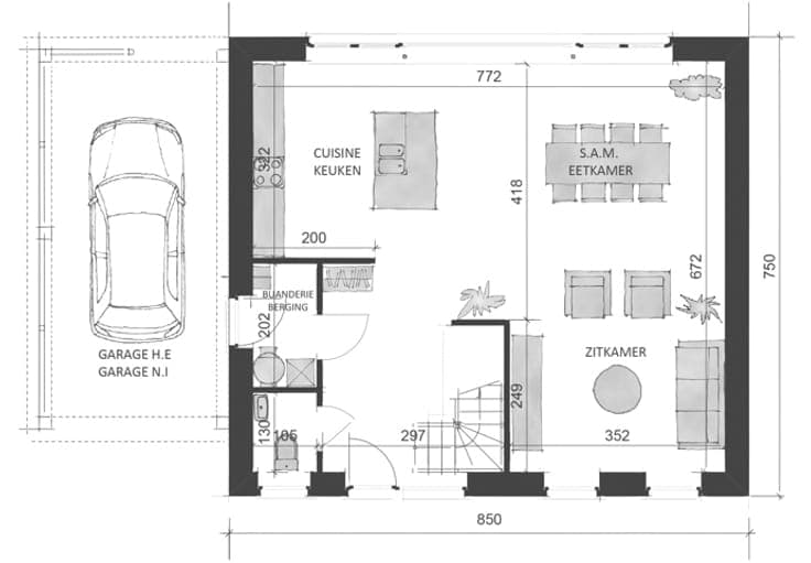 House in Sint-Amands
