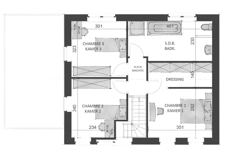 House in Sint-Amands