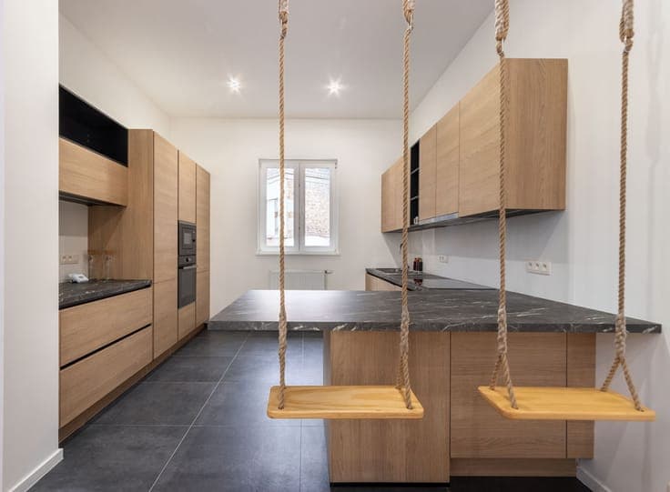 Mixed-use building operated as co-living