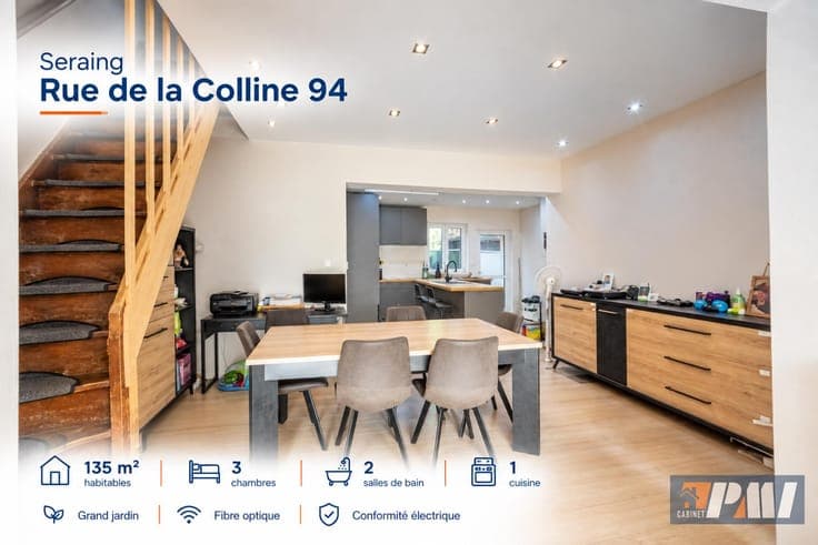 135 m² Single-Family Home – 3 or 4 Bedrooms with Garden