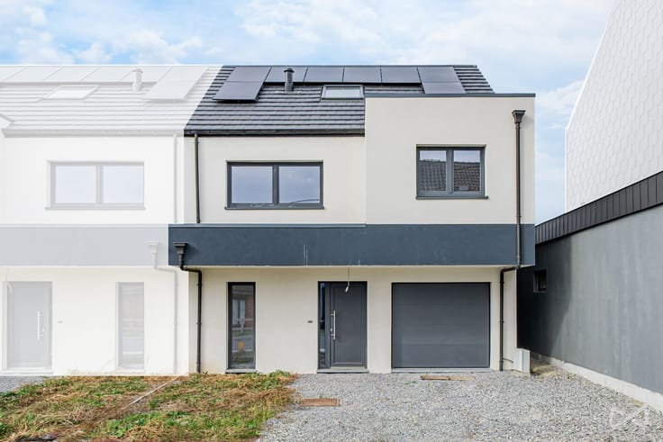 3-slaapkamerwoning, Fontainel'evêque Forchies-la-Marche