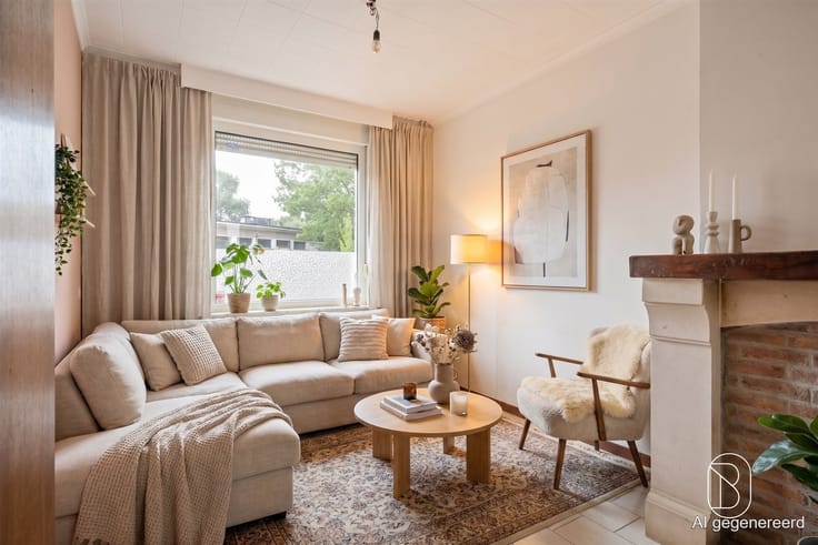 Gezellige instapklare woning met 3 slpk, koer en tuintje
