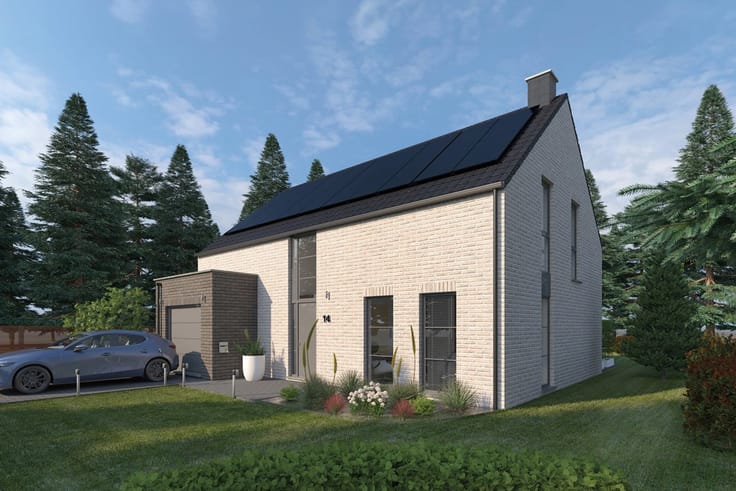 3-slaapkamerwoning, Donceel