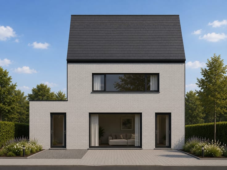 4-slaapkamerwoning met tuin, Herent
