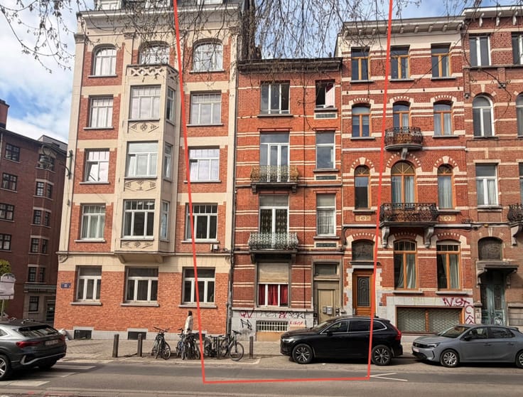 3-slaapkameropbrengsteigendom, Saint-Gilles