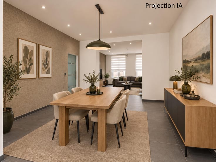 4-slaapkamerwoning met tuin, Dison