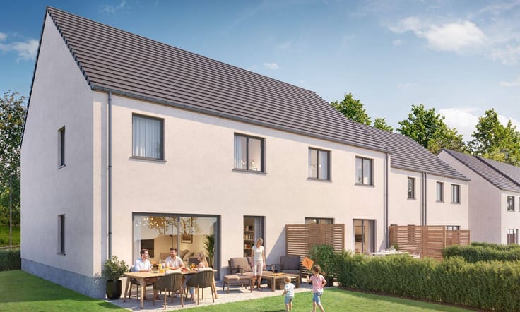 3-slaapkamerwoning, Bouffioulx