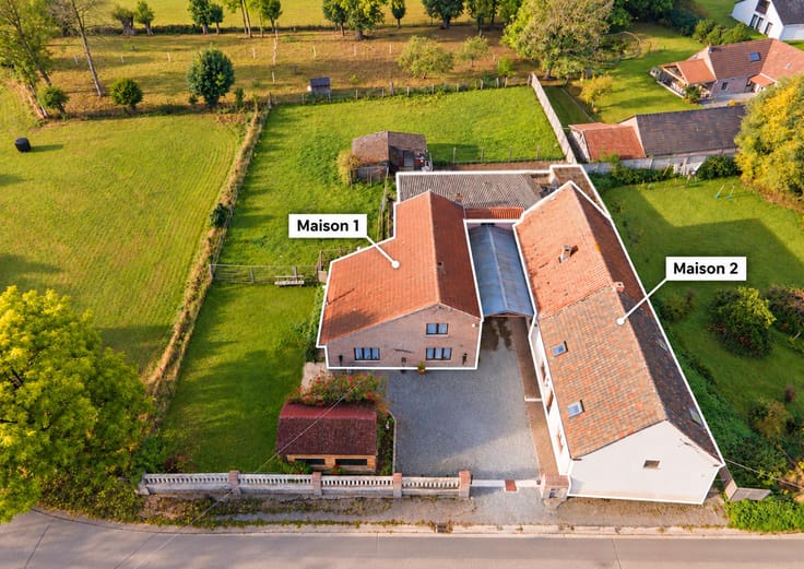 7-slaapkamerwoning met tuin, Ath Isières