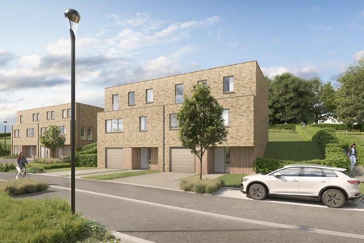 4-slaapkamerwoning met tuin, Court-Saint-Etienne