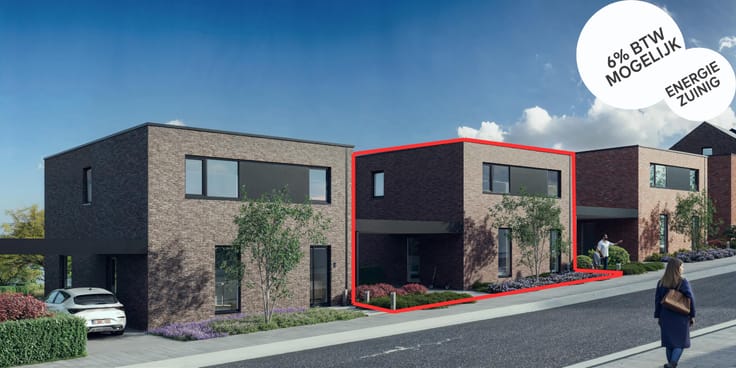 3-slaapkamerwoning met tuin, Boutersem