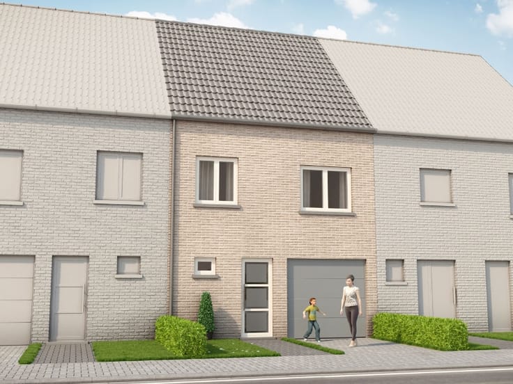 3-slaapkamerwoning, Opwijk