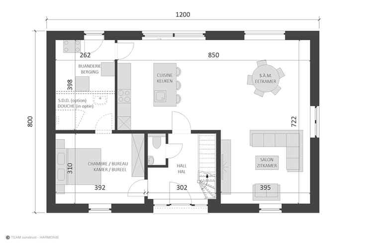 5-slaapkamerwoning, Stekene