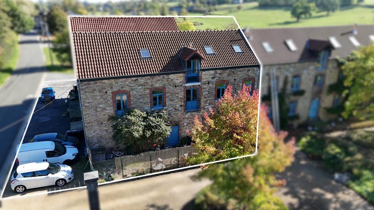 7-slaapkameropbrengsteigendom met tuin, Ohey
