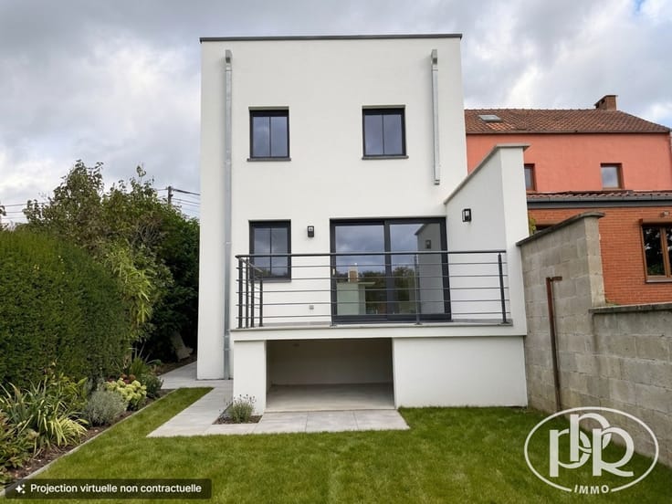 3-slaapkamerwoning met tuin, Bierges