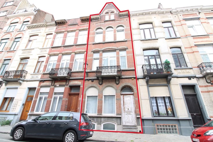 5-slaapkamerwoning met tuin, Schaerbeek