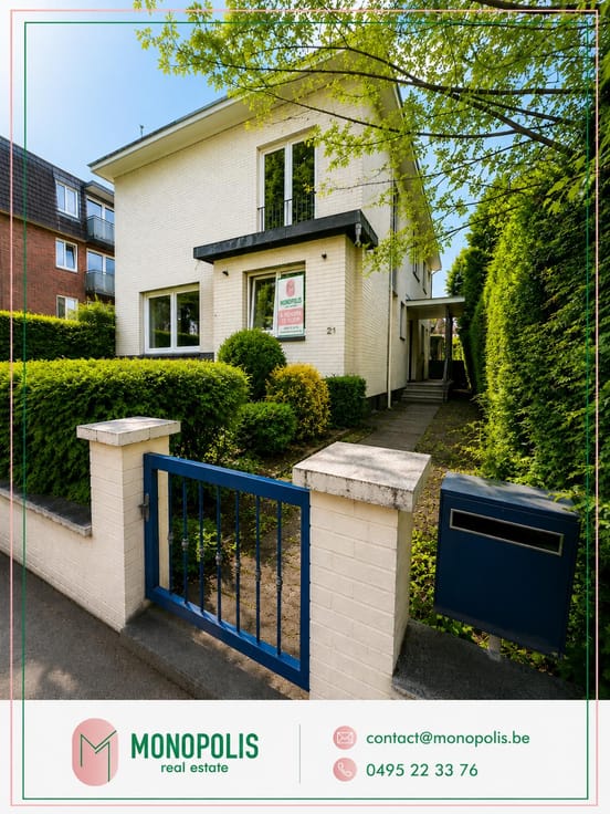 4-slaapkamerwoning met tuin, Uccle