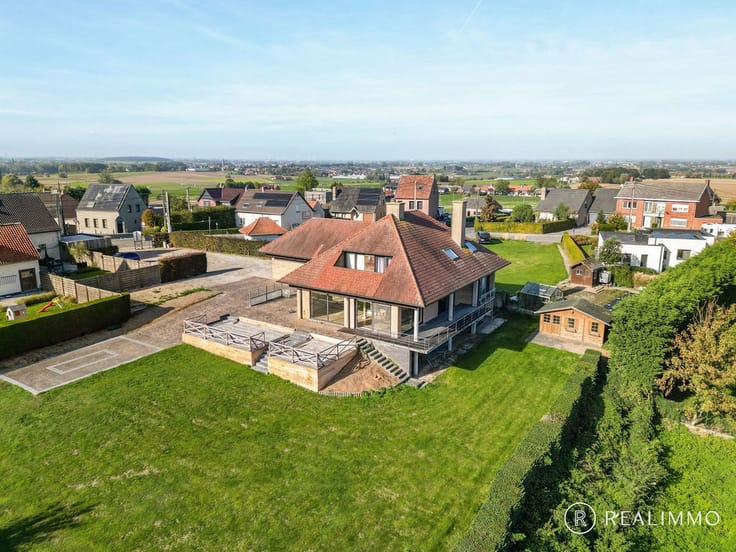 4-slaapkamerwoning met tuin, Tiegem