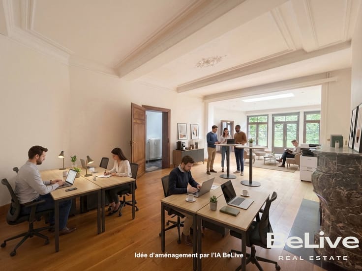 10-slaapkameropbrengsteigendom met tuin, Bergen