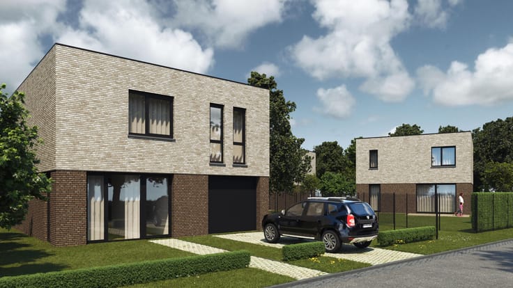 3-slaapkamerwoning, As